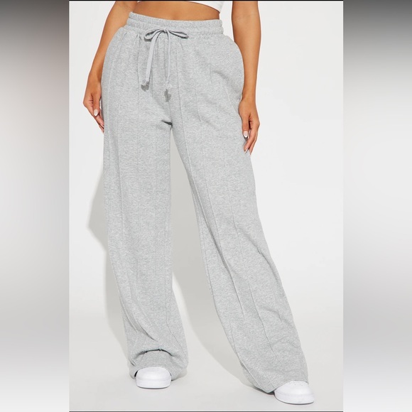 Fashion Nova Lounge Pant Gray - Picture 2 of 5